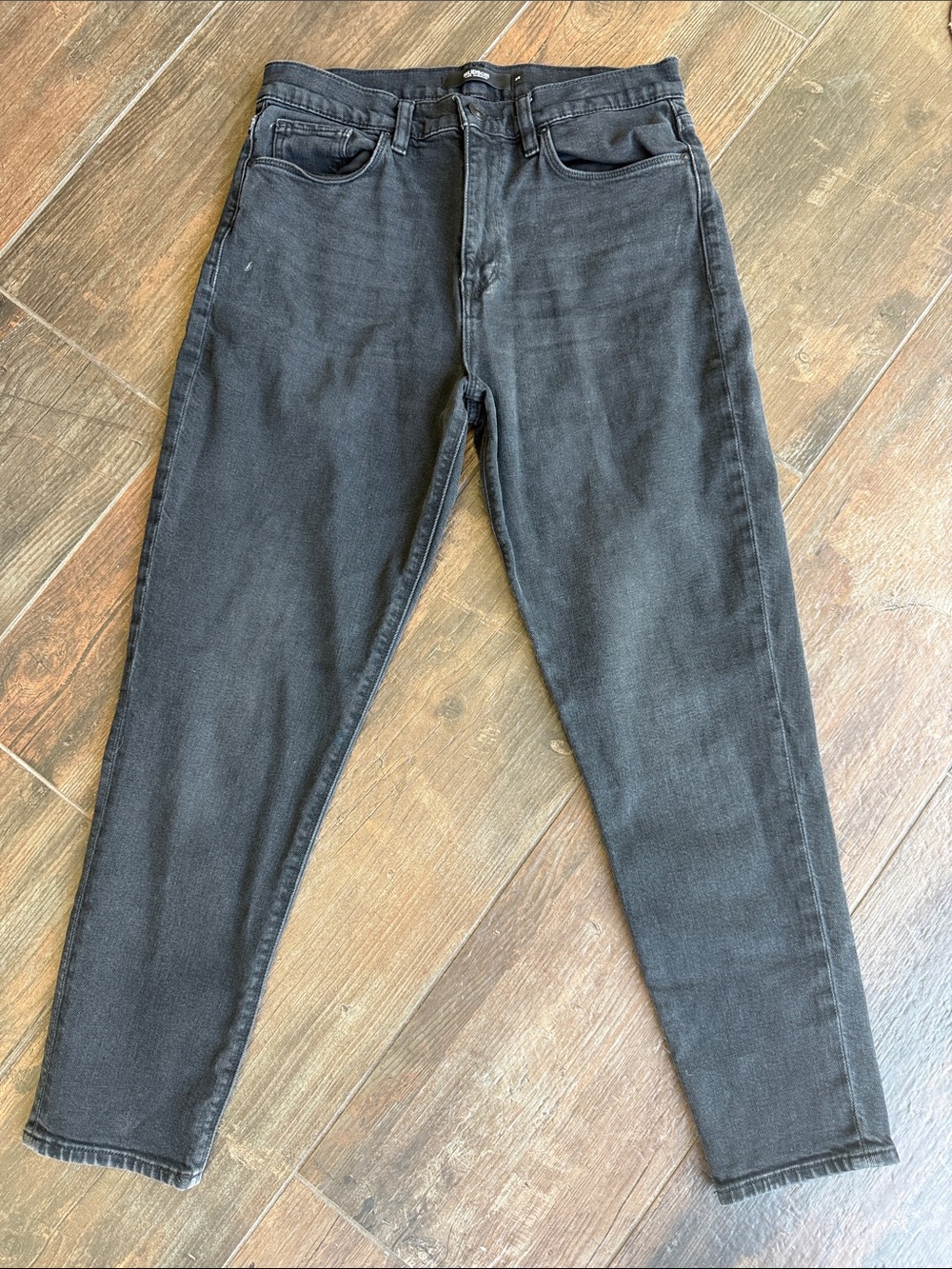 Hudson Jeans Women's High-Rise Straight Leg in Black